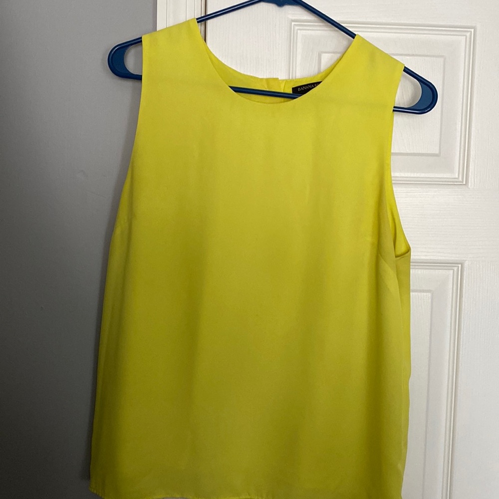 Yellow blouse